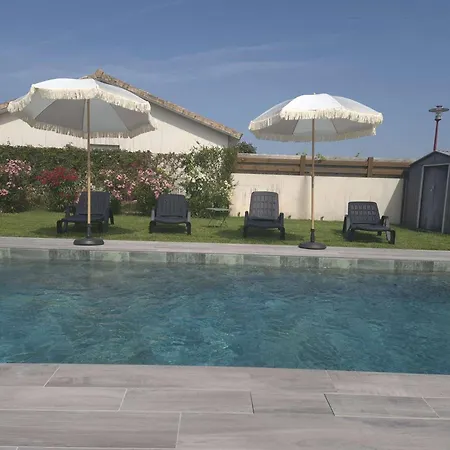 Maison Contemporaine Avec Piscine - 6-8 Pers. - Fr-1-877-26 * Parentis-en-Born